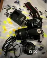 Canon 3000d wifi DSLR camera on sale & 2000d for rent with dual lens