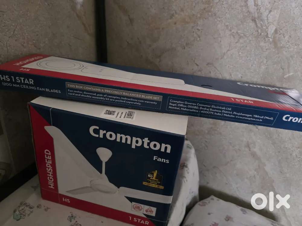 Ceiling fan,Crompton greaves,new