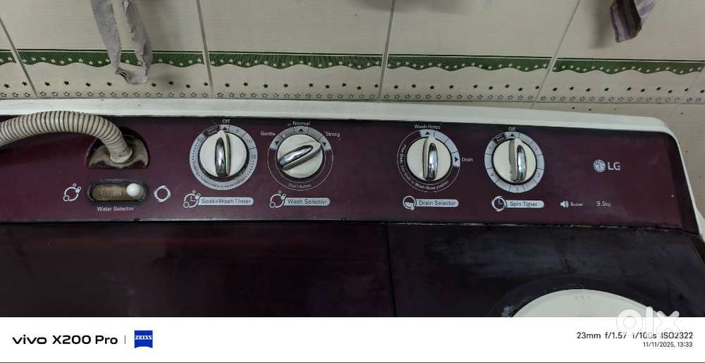 Lg washing machine 9.5kg