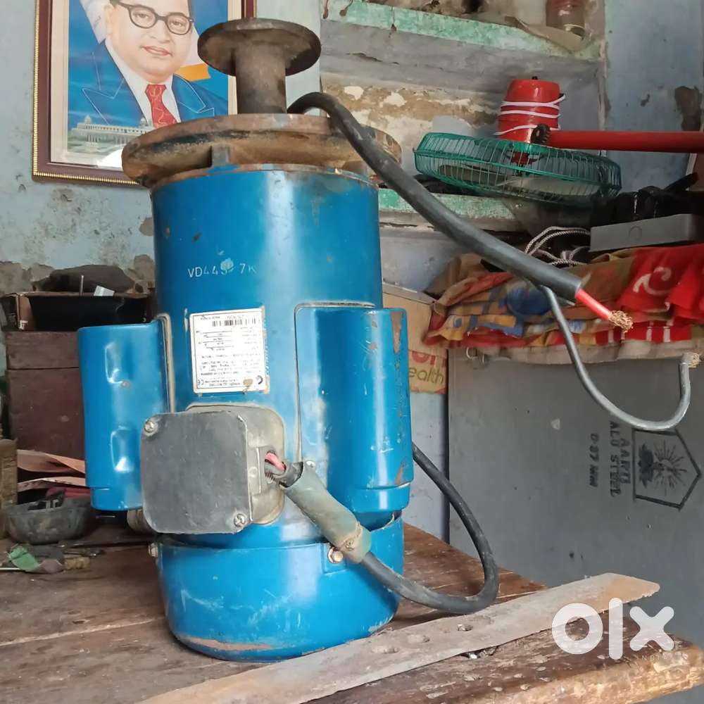 CromptonGrass cutting Single phase Motor 3 hp 2800 RPM copper wending