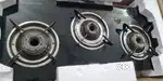 Gas Stove with glass top