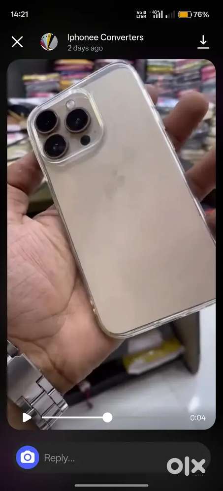 Iphone xs 4/256 converted to iphone 16 pro