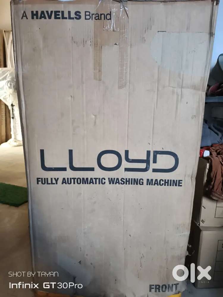 Lloyd 6.5 kg Washing Machine Fully Automatic Grey colour(GLWMT80GLGAM)