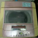 Lg washing machine turbo drum 6kg fully automatic setting.