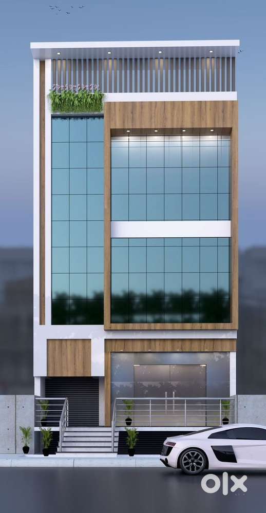 Main road, newly constructed.