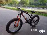 Fatboy Bike For Adults Black 26 T Fat Tyre Cycle