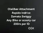 Driver Required for OLA UBER RAPIDO InDrive Attachment Driver scooty