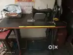 Stitching machine with stand