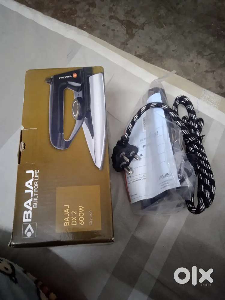 Bajaj new press not used model name is BAJAJ DX2 600W