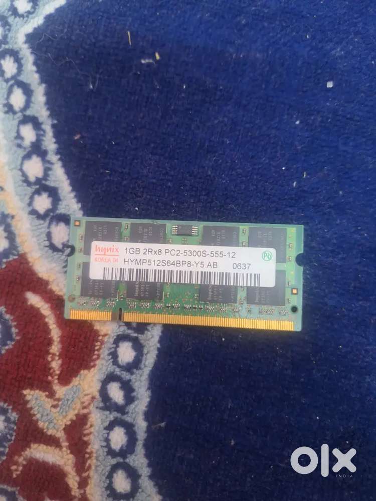 Laptop ram ddr2 1gb
