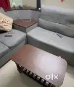 Four seater L shape sofa