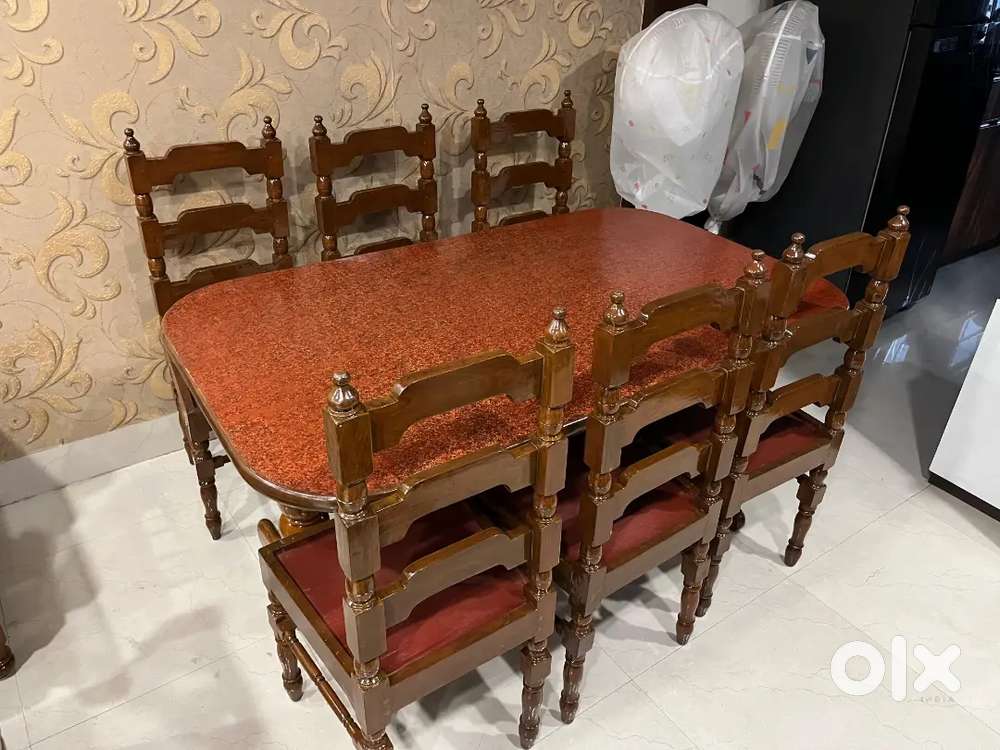 Original sagwan sofa nd dining set