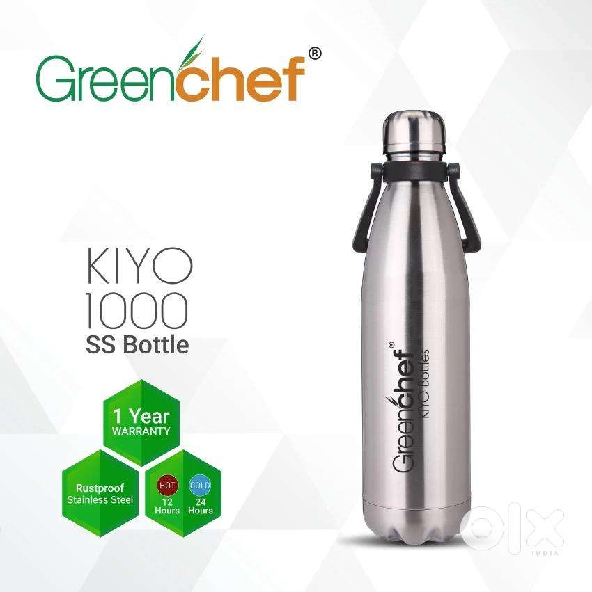 Hot & Cold Greenchef SS 304 Thermosteel Vacuum Bottle 1 Year Warranty