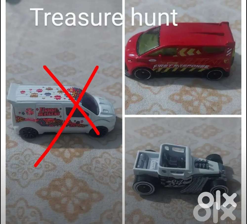 Hotwheels mainlines, treasure hunt