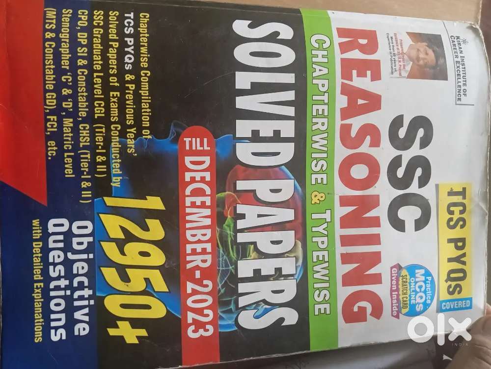 Kiran author ssc reasoning book