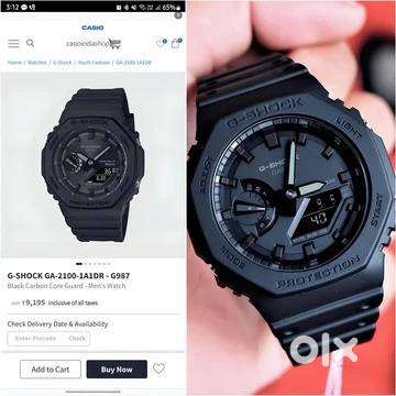 Brand New Gshock Ga 2100 Black For Low Price