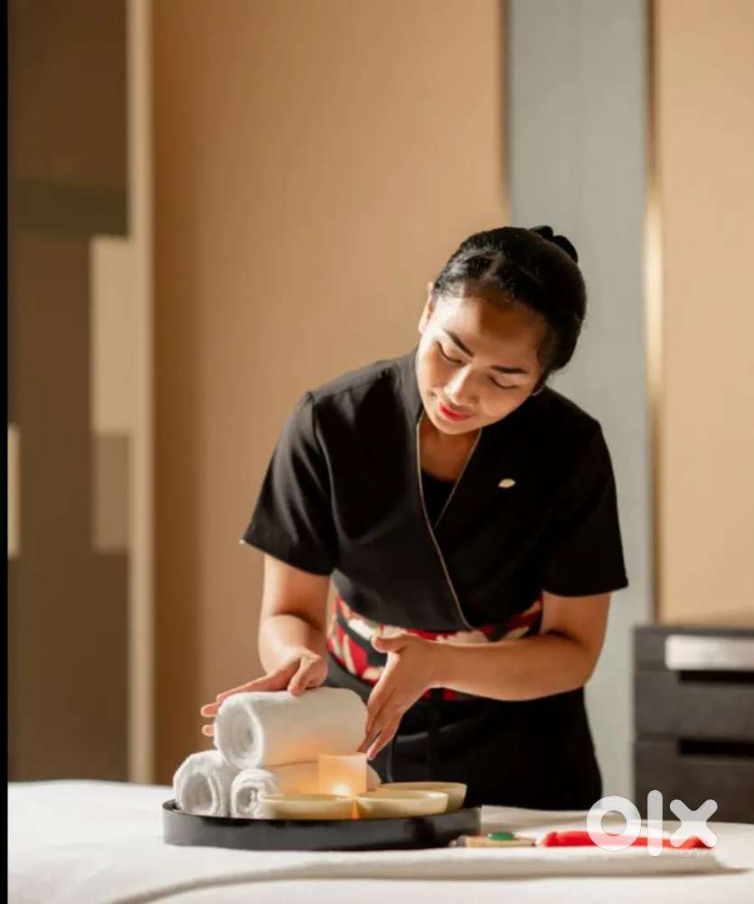 Massage therapist female freshers