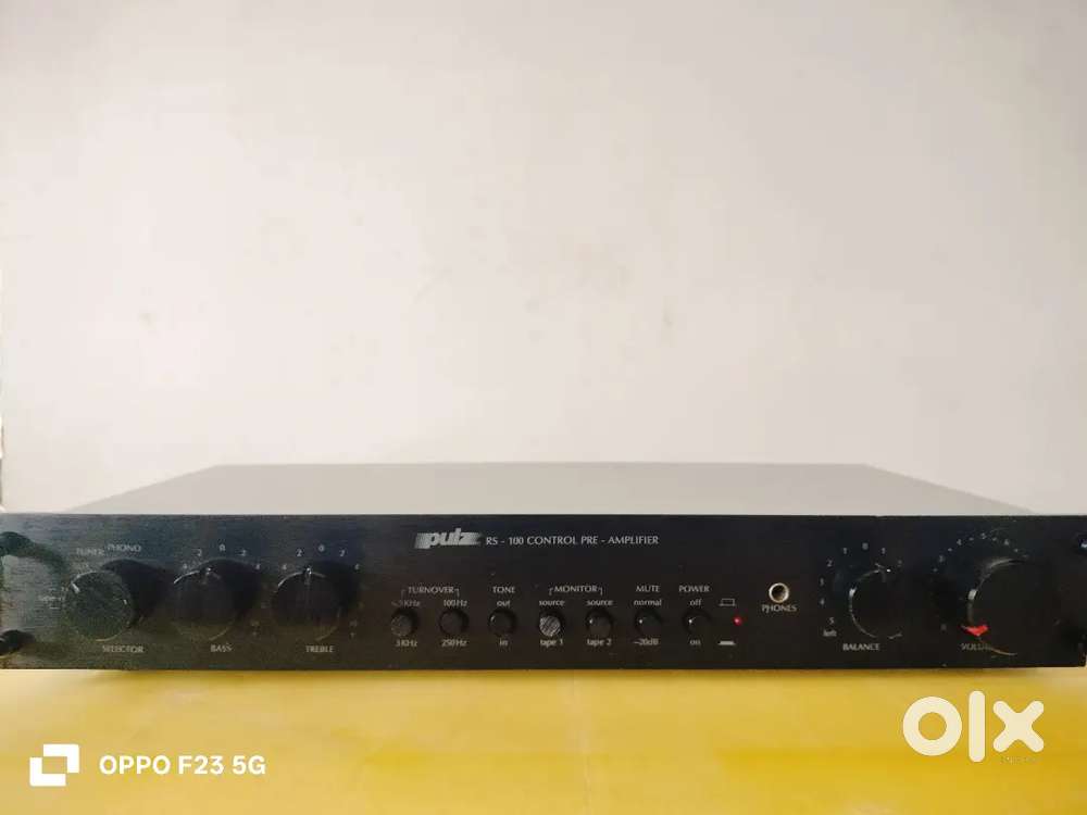 PULZ PRE AMPLIFIER MODEL NO (RS-100)