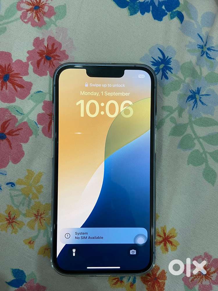 Iphone 14 blue colour in supreme condition