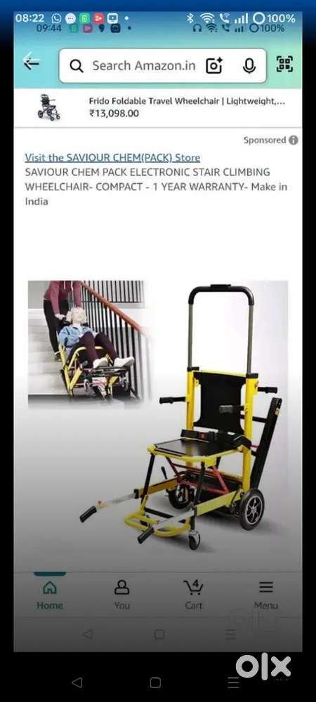 Staircase lift available for rent