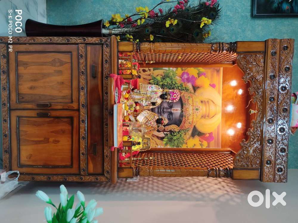 Sagwan Wood Mandir