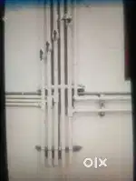 House electrical plumbing helpers work