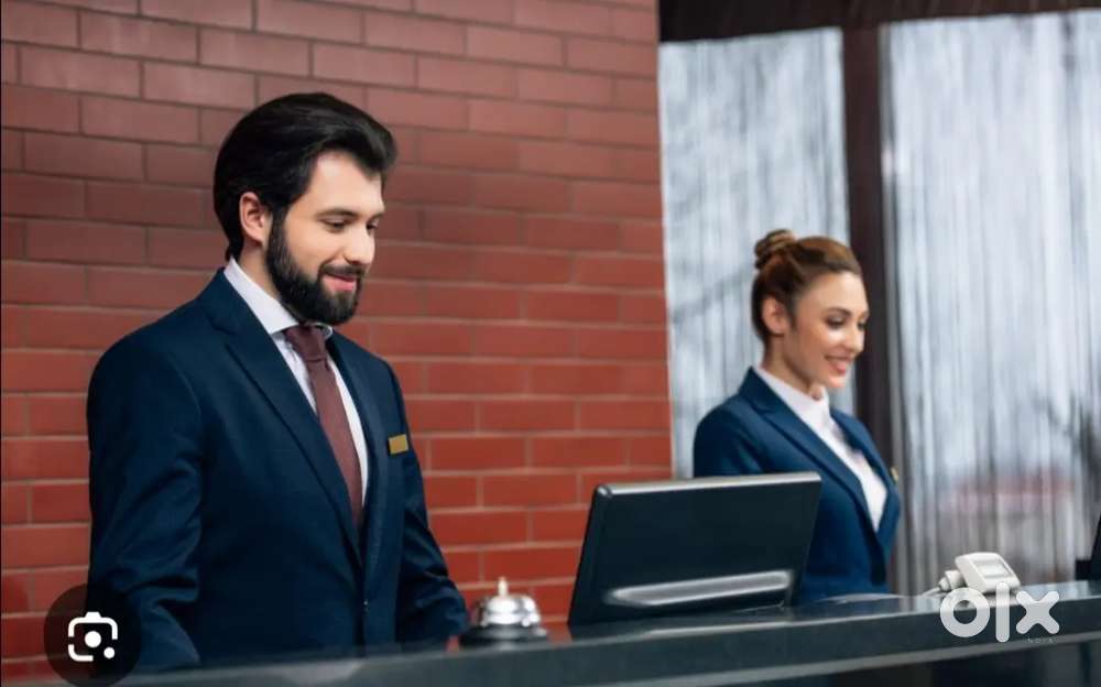 Reception job in clinic