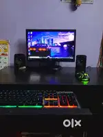 A desktop setup...