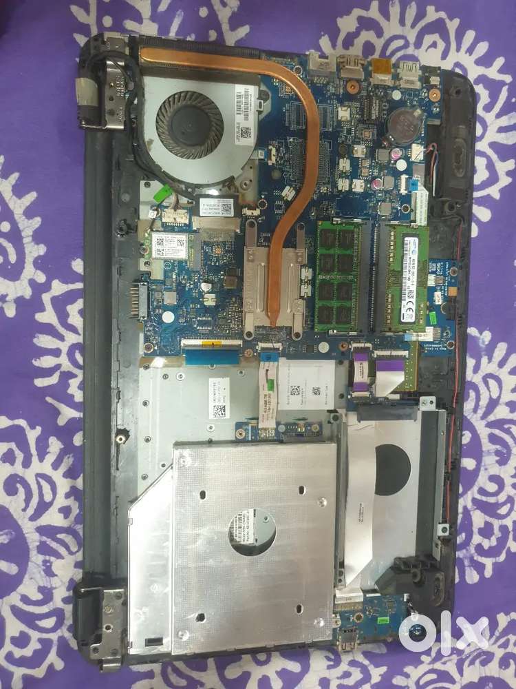Internal component of laptop