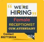 Female Receptionist cum attendant for sonography centre in sarkanda