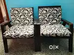 Segun Wood Sofa Set
