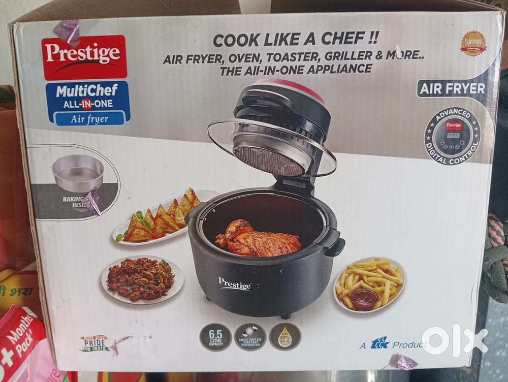 Brand New prestige 6.5 L multi-chef All-In-One air fryer