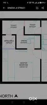 1 bedroom 1 kitchen 1 bathroom 1 balcony