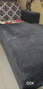 L-Shaped 5 seater sofa with coffee table set