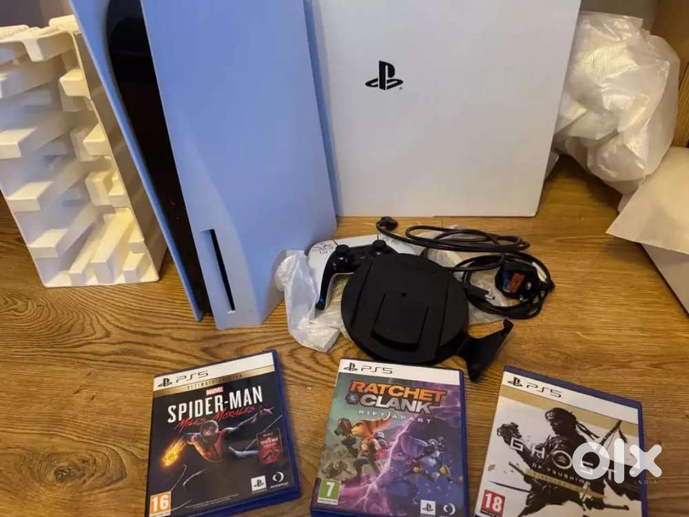 Sony PS5 Blu-Ray Edition Console - with 3 games