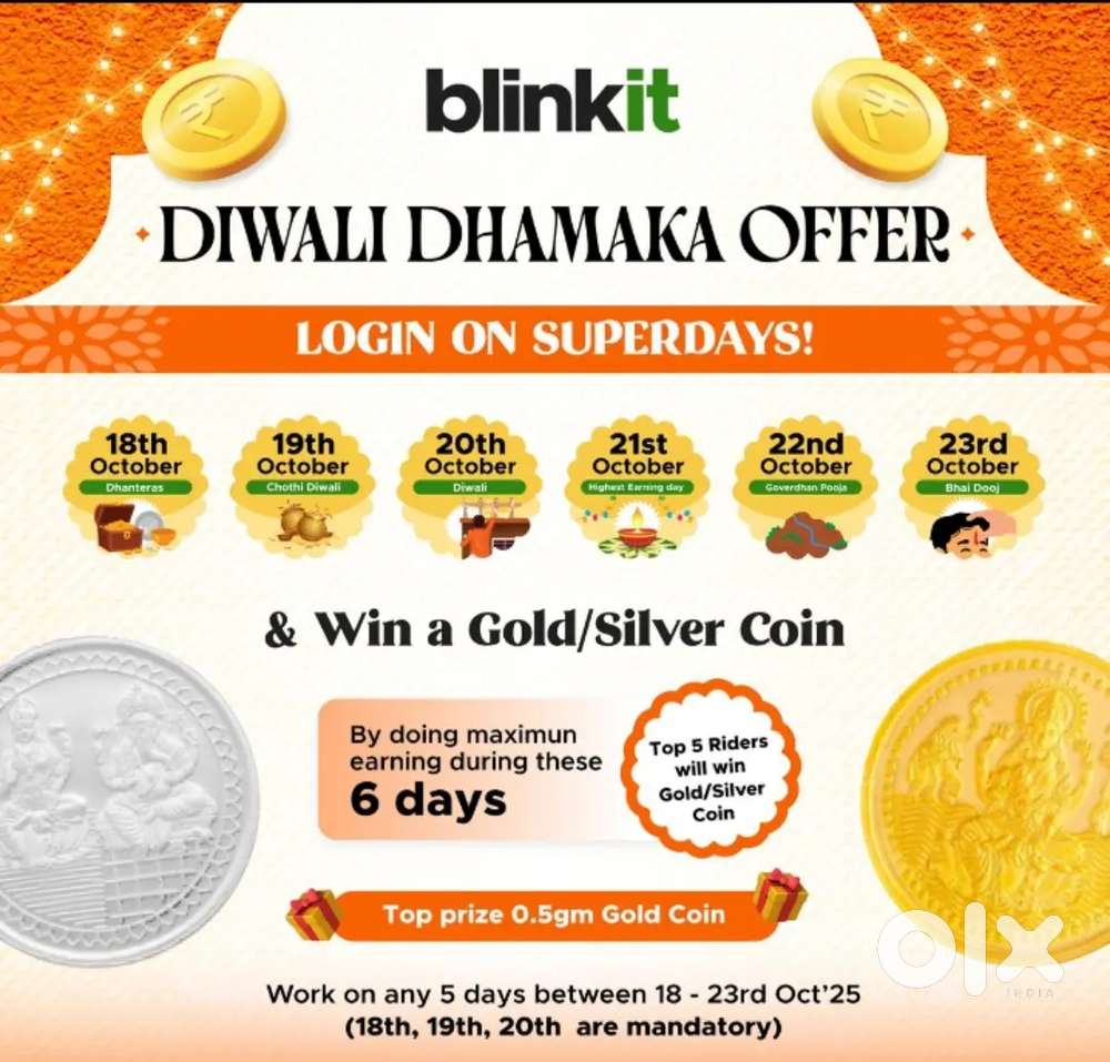 Blinkit Delivery partner's