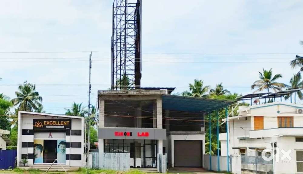 NH Frontage Commercial Building for Sale Near TalukHospital Neendakara