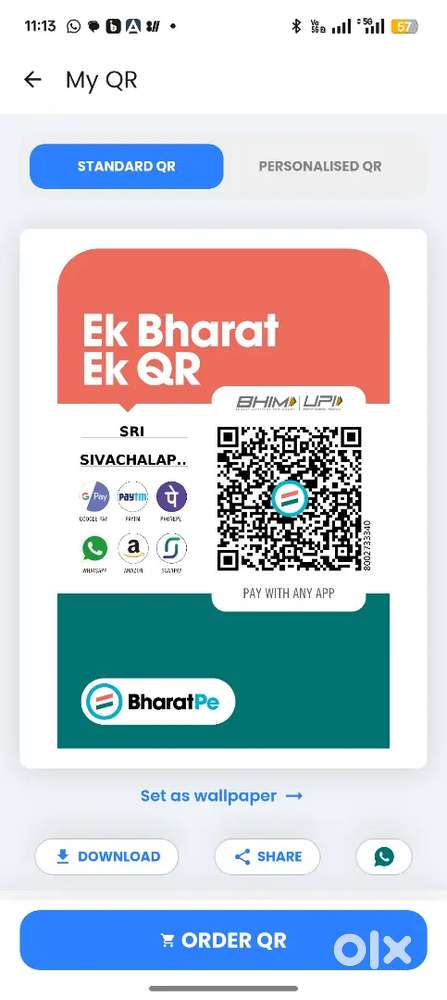 Bharatpe QR onboarding