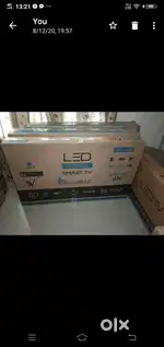Sealed pack new 40 inch smart FHD LED tv at lowest price, 1yr waranty