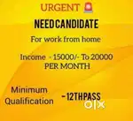 Work from home / part time & full time