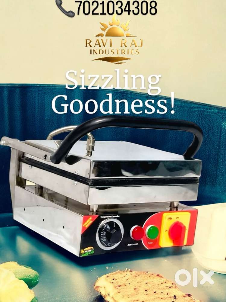 Commercial sandwich griller