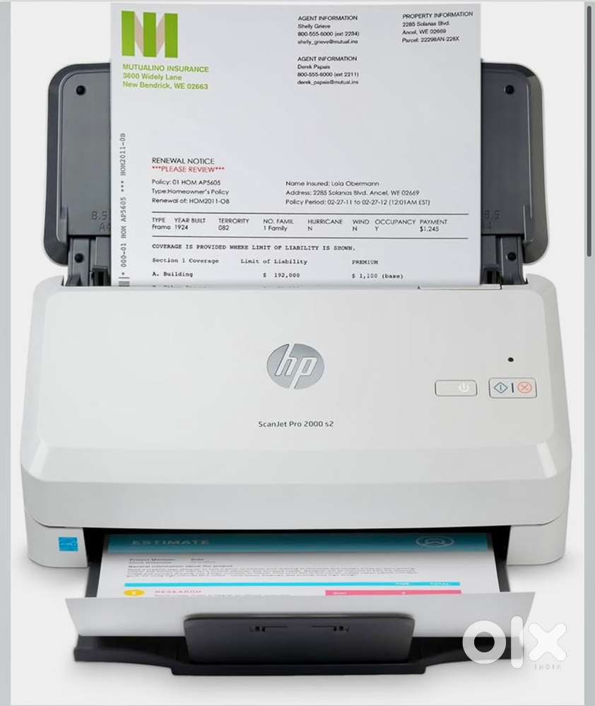 Hp Scanjet Pro 2000 S2 Sheet-feed Sacnner