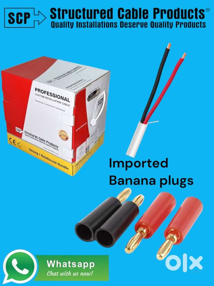 SCP cables & Imported Plugs