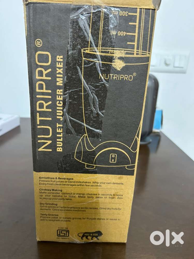 Nutripro bullet juice mixer