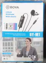 BOYA BY M1 Omnidirectional Lavalier Microphone for Audio Recorders.