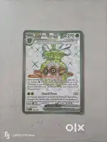 A RARE and Real Forretress EX pokemon card .