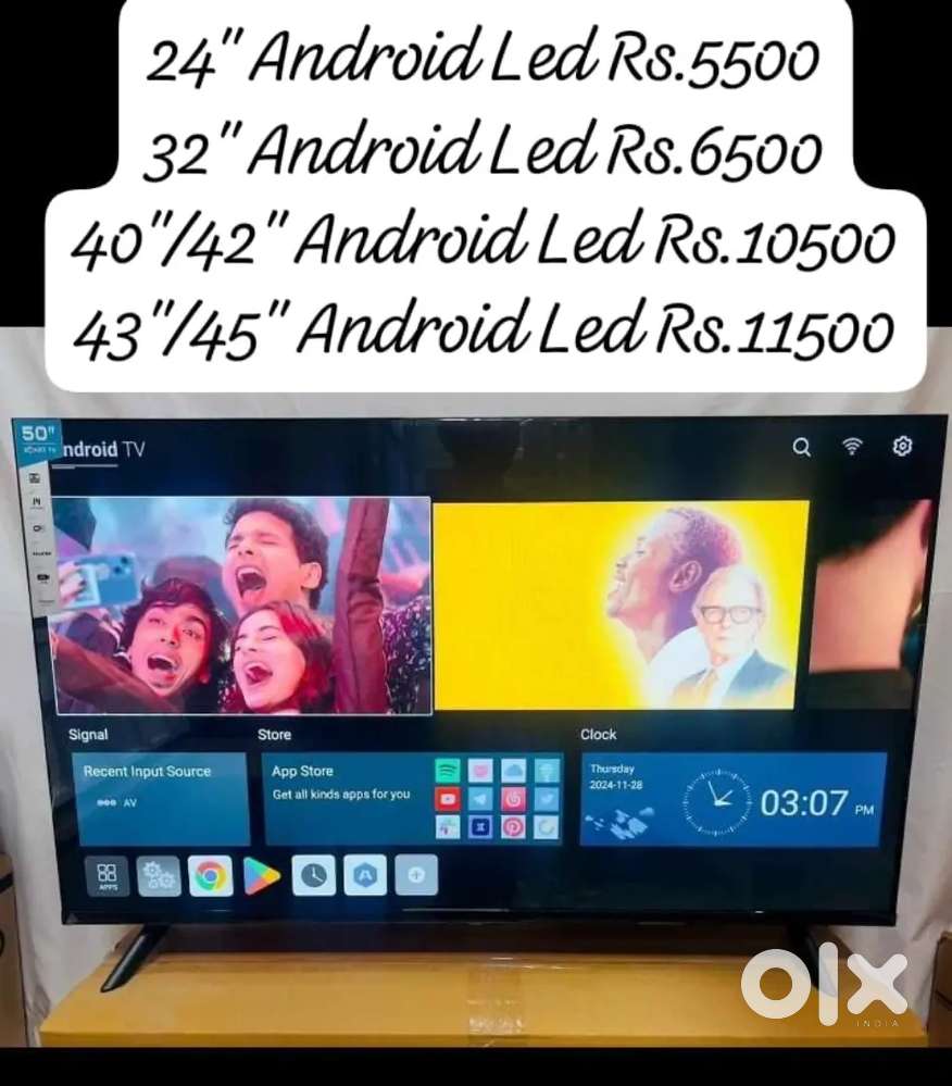 Smart Android LED TV 40% Discount /Wholesale price All Size Available