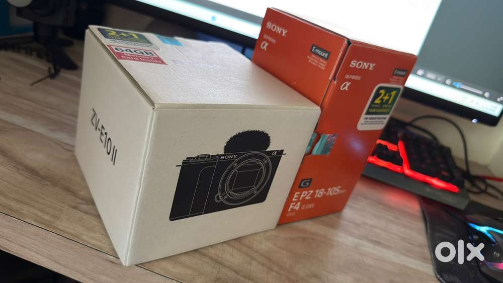 New Sony zv-e10 mark 2, unused only 3 month old with sony 18-105 lens