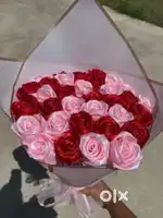 Ribbon flower bouquets