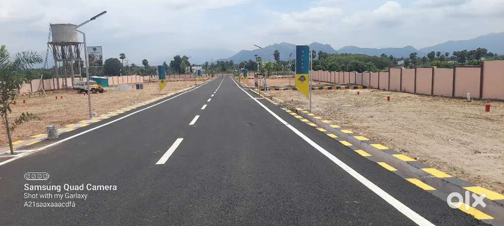 North facing Dtcp approved plot for sale near selvam college
